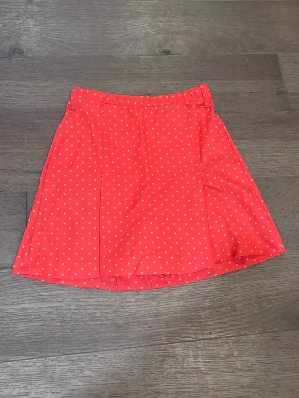 Women’s Vintage Jantzen Red And White Polka Dot Skort Size 14